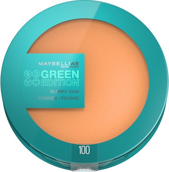 Maybelline Green Edition Blurry Skin Puder Nr. 100 Kompaktpuder