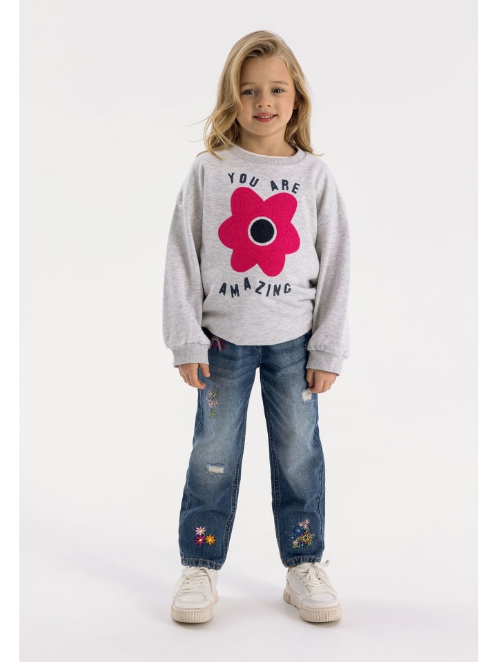 Minoti Sweatshirt 22fleece1 in grau günstig kaufen