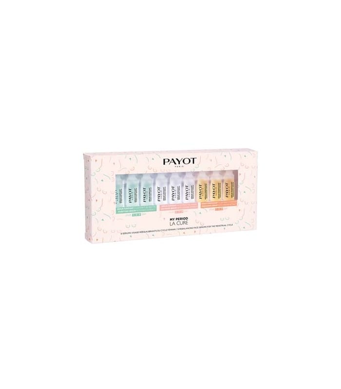 Payot-MY PERIOD LA CURE- LA CURE AUX EXTRAITS BOTANIQUES QUI ÉQUILIBRE LA PEAU AU COURS DU CYCLE FÉMININ