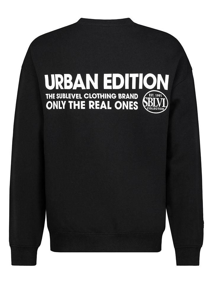 Sublevel Sweatshirt in Schwarz günstig kaufen
