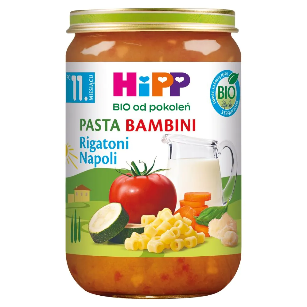 Hipp vakarienė BIORigatoni Neapolyje