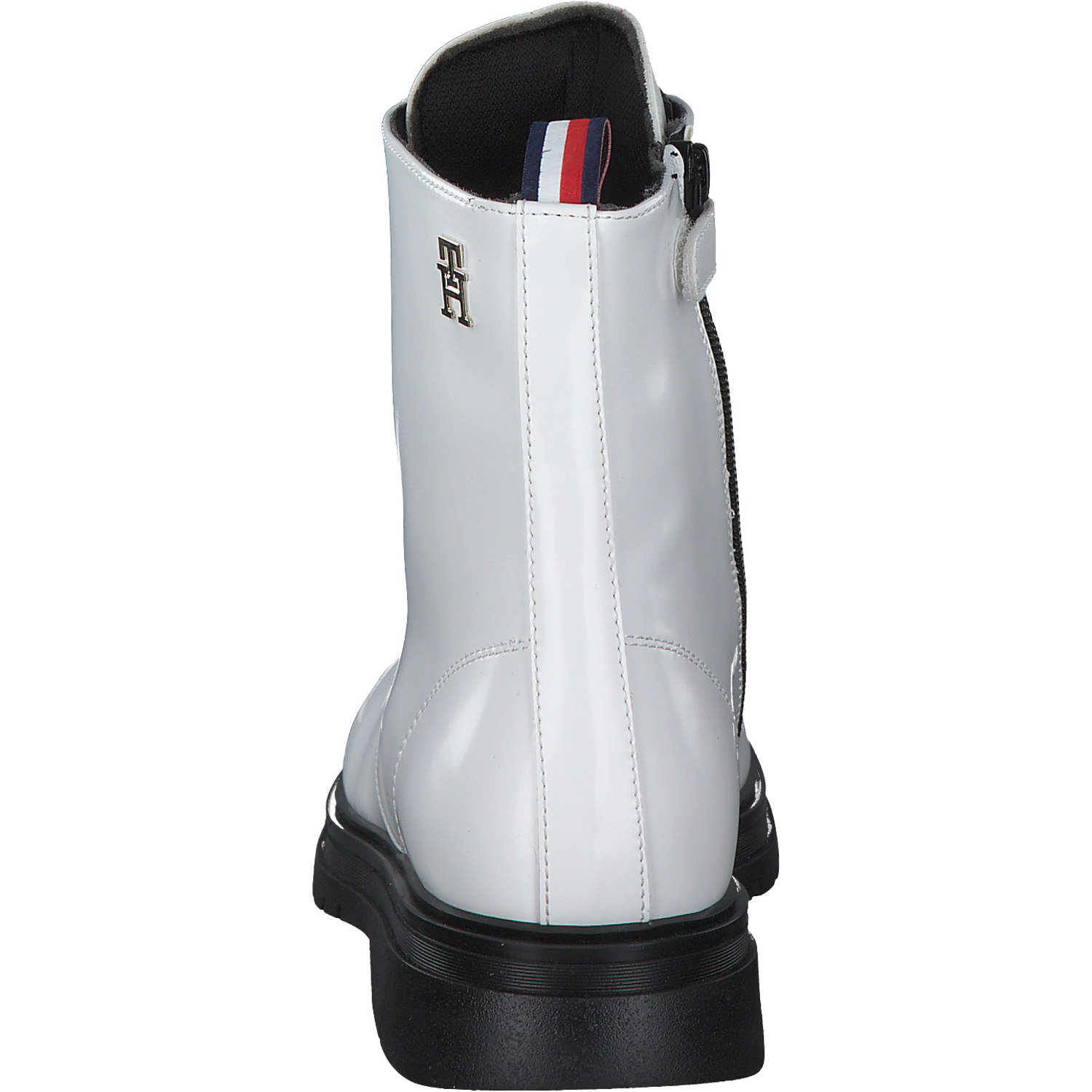Tommy Hilfiger T4A5-32411, Schnürstiefeletten, Kinder, white