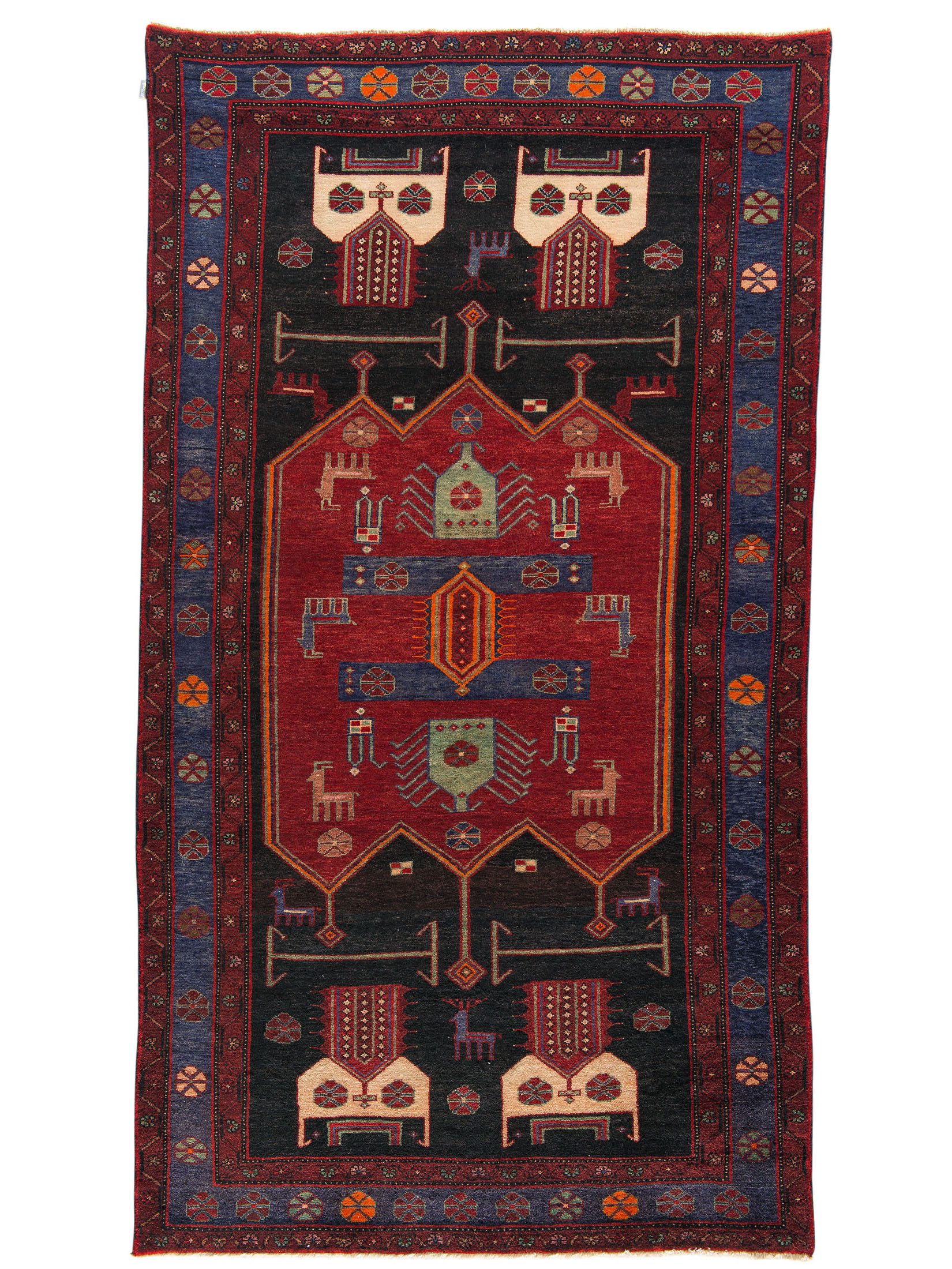 Koliai Hamadan Semiantik ca. 150 x 273 cm, Unikat / Einzelstück