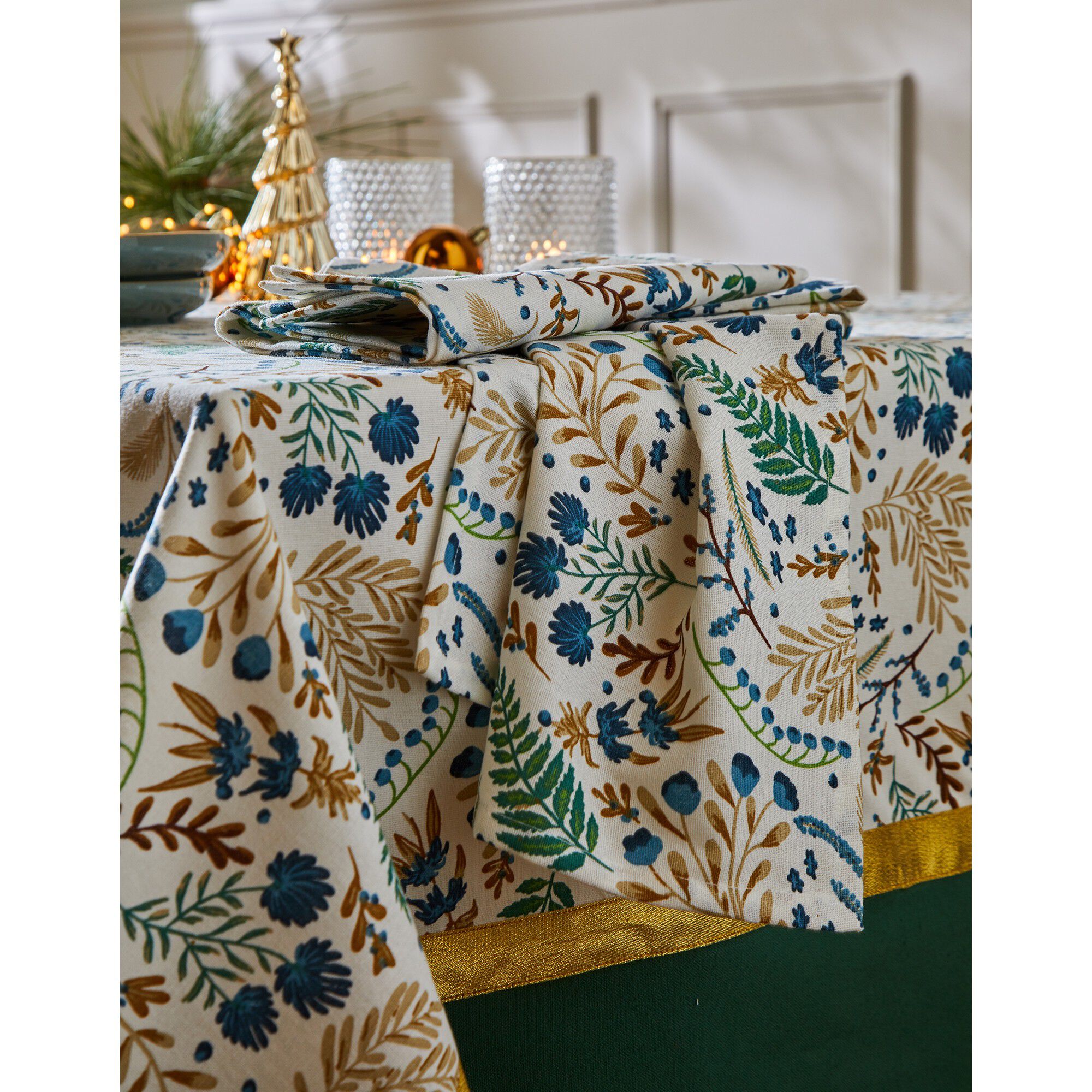 Nappe imprimée forêt enchantée