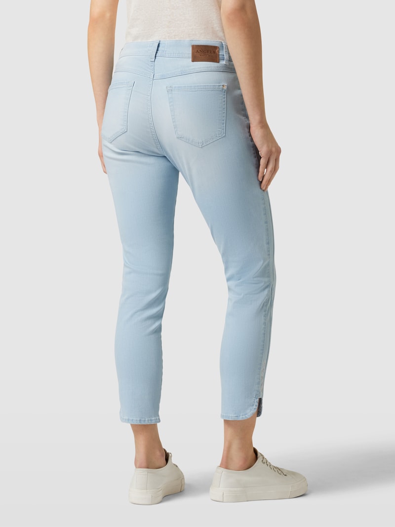 Jeans im 5-Pocket-Design Modell 'ORNELLA' in hellblau
