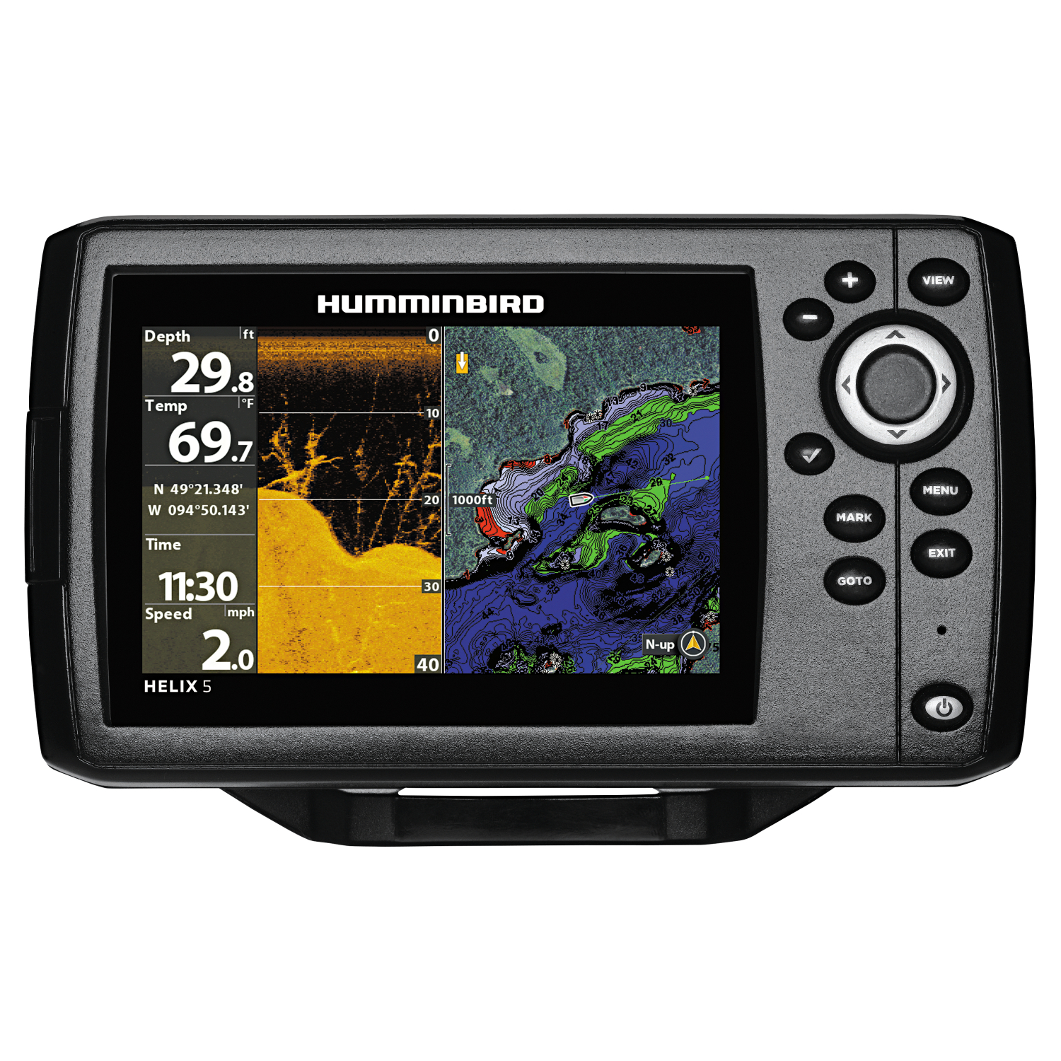 Humminbird Echolot Helix 5 CHIRP GPS DI G2