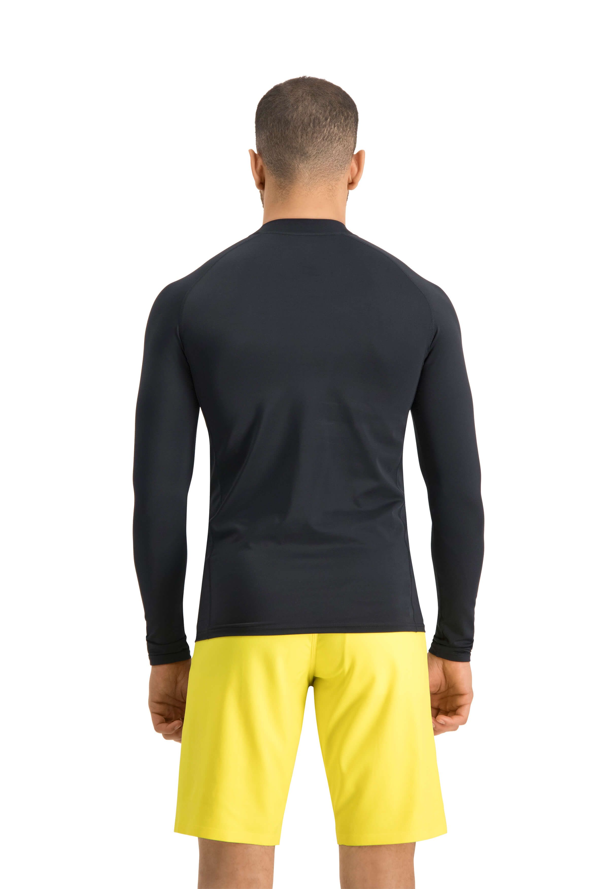 PUMA schwarze Herren Langarm-Rashguard
