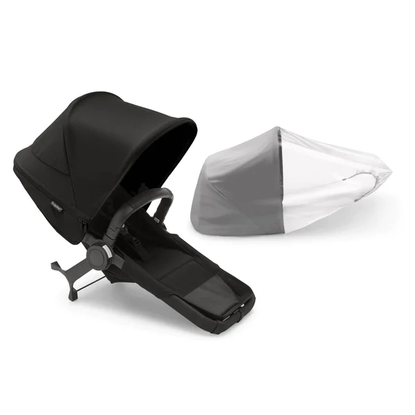 Bugaboo Donkey 5 Duo 2-in-1 Stroller Set Black/Midnight Black, Midnight Black