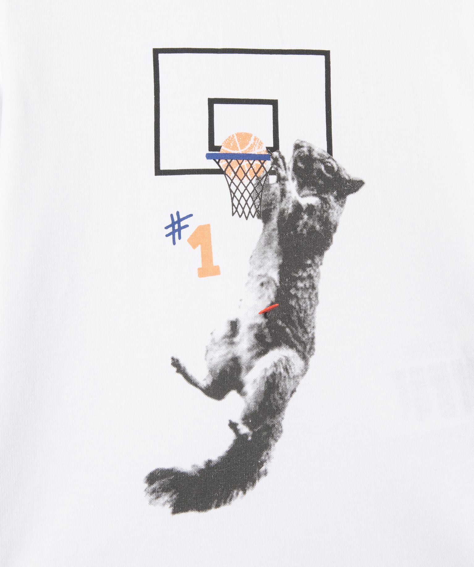 Tee-shirt bébé Garçon à manches longues avec motif blanc | GEMO