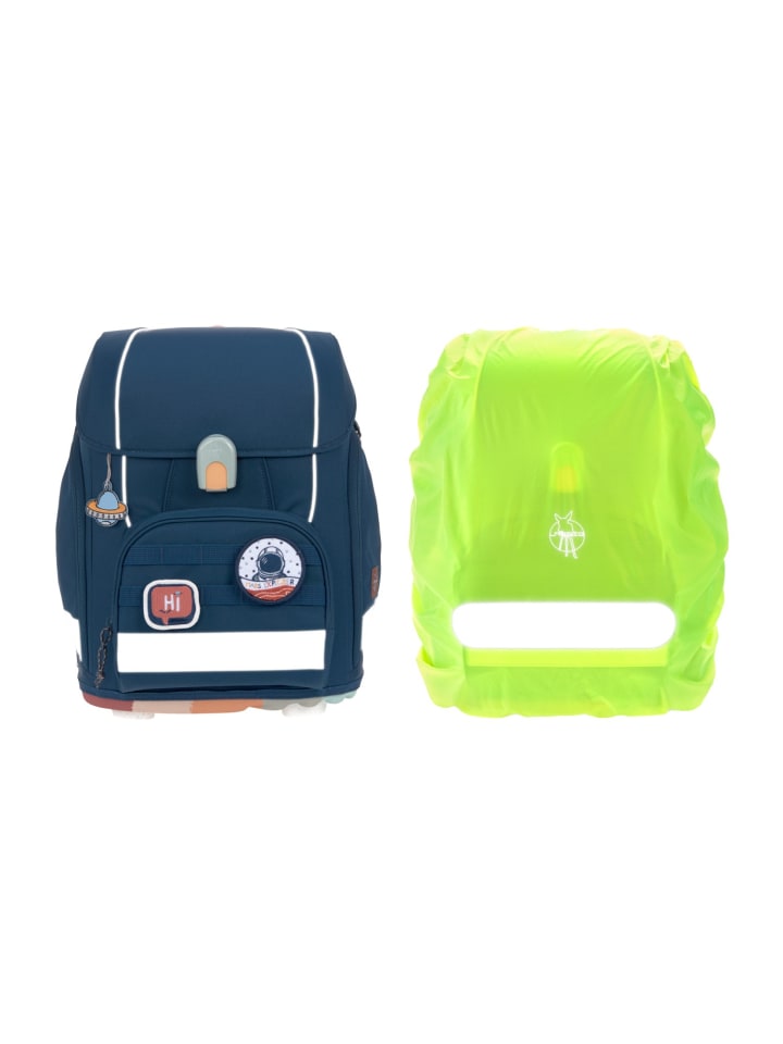 Lässig Lässig Schulranzen Set 7-teilig, Boxy Unique navy günstig kaufen onesize