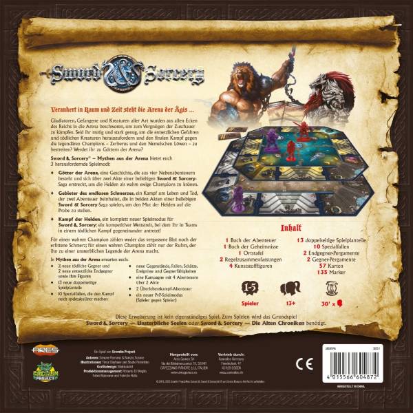 Sword & Sorcery - Mythen aus der Arena (Erw.)