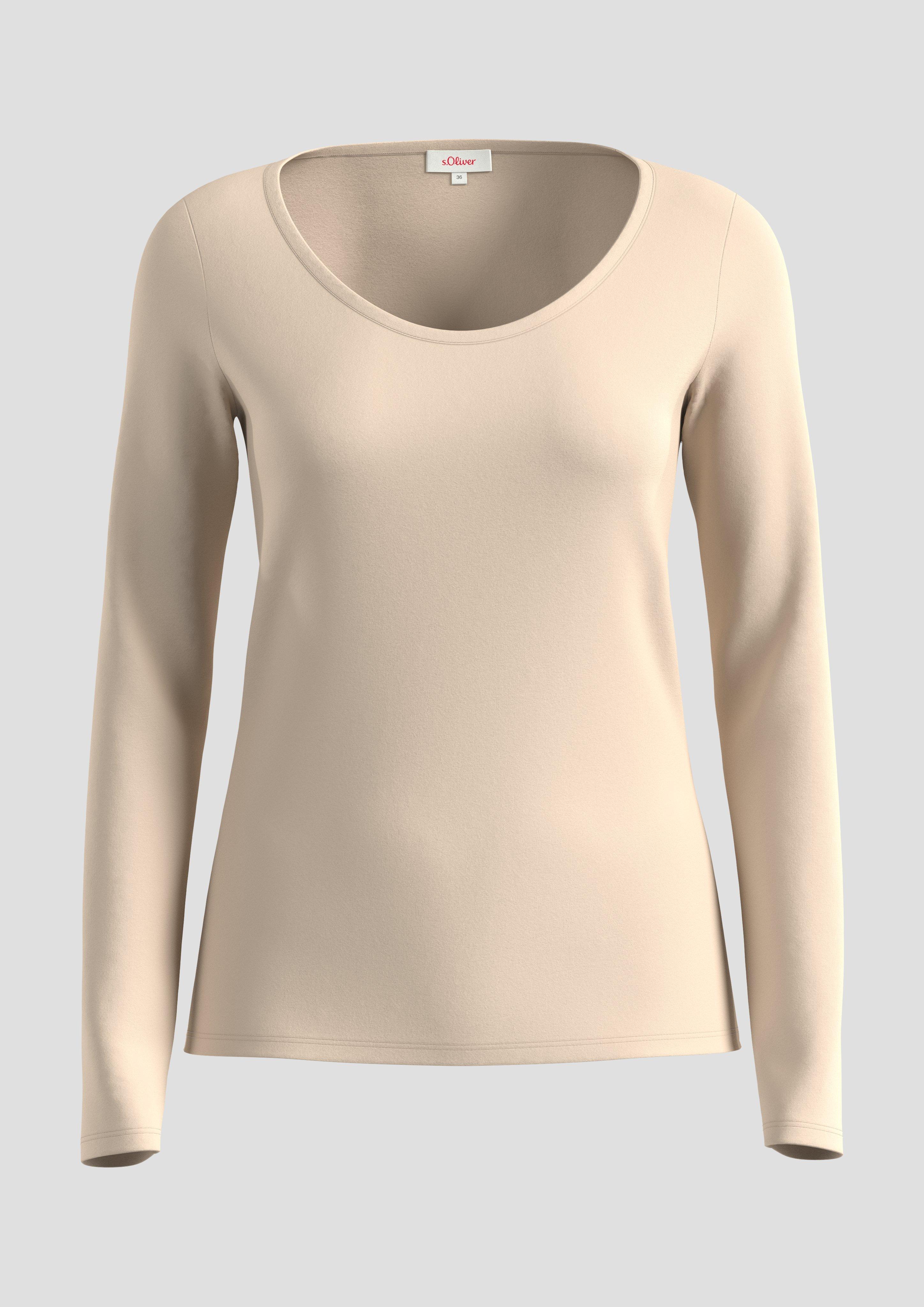 Longsleeve aus Baumwolljersey  2139590-8212