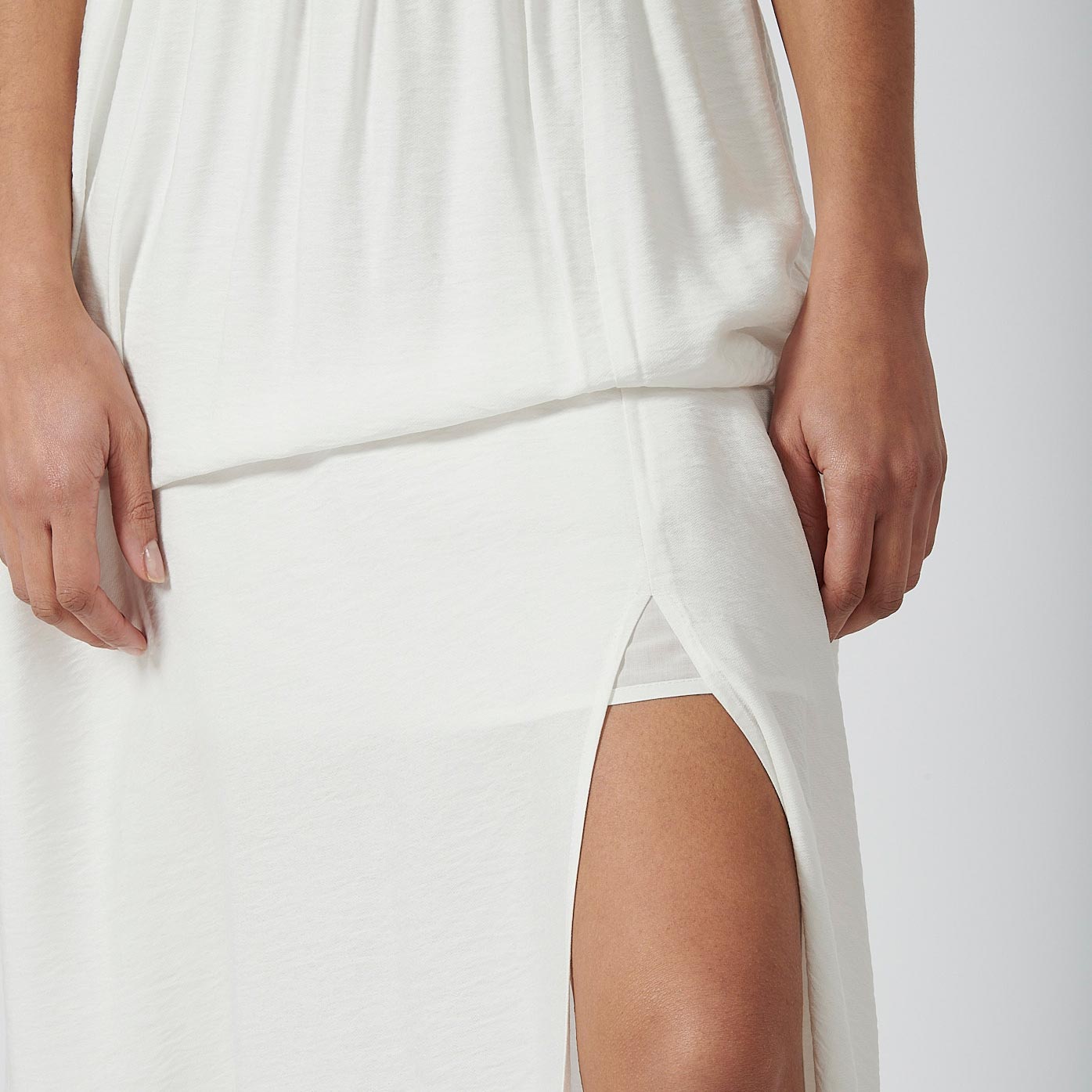 CASSY  Robe longue blanche femme