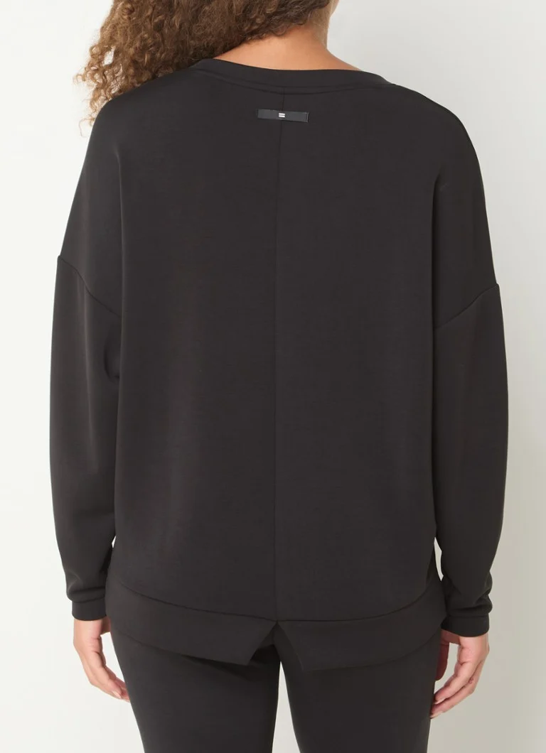 10DAYS  Sweater met V-hals en stretch