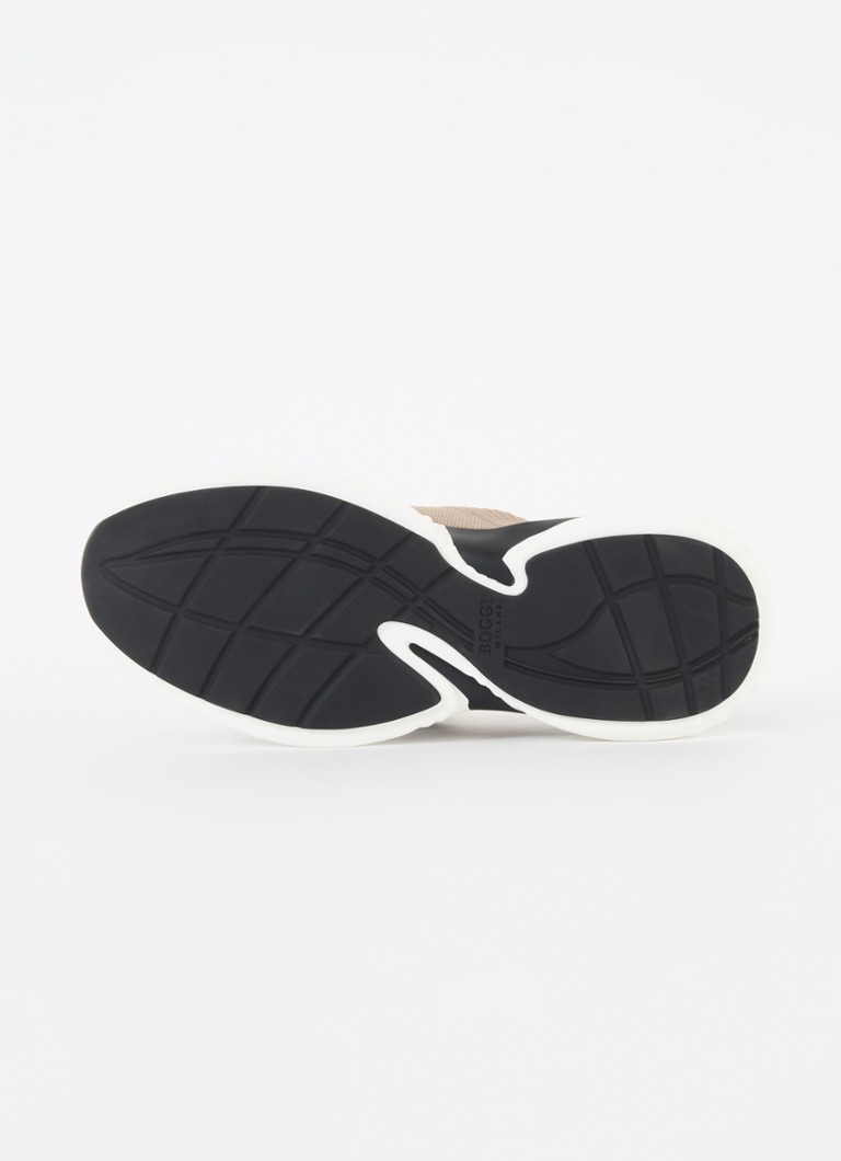 Boggi Milano  Willow sneaker met gebreid bovenwerk