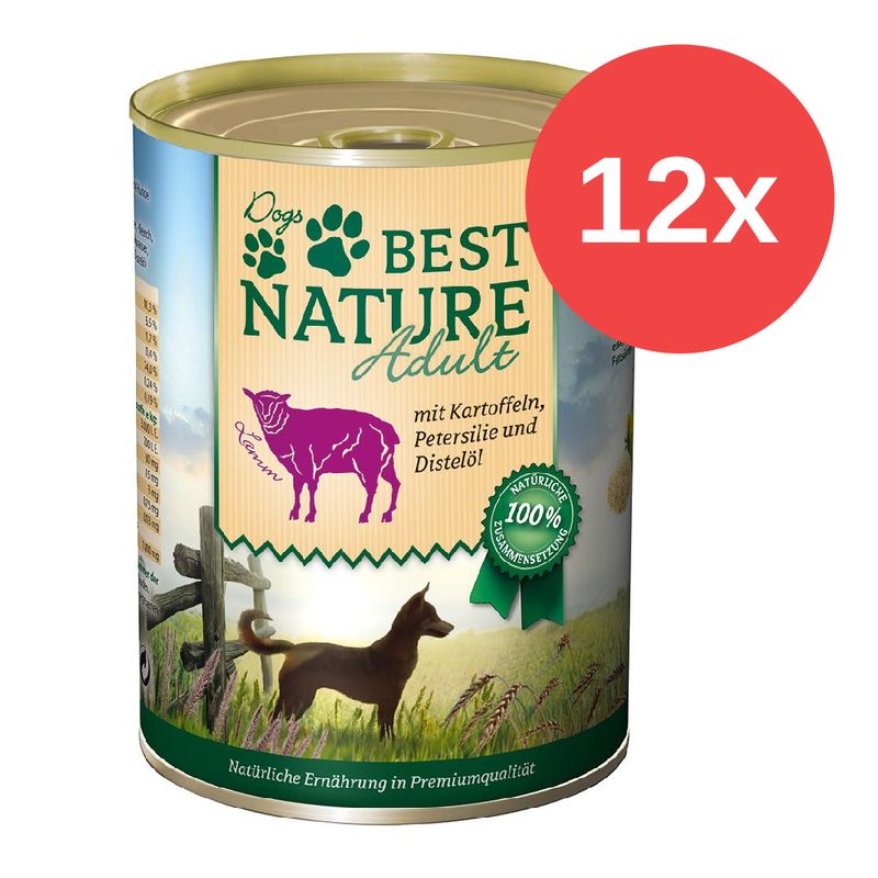 Sparpaket Best Nature Dog Adult 12 x 400 g