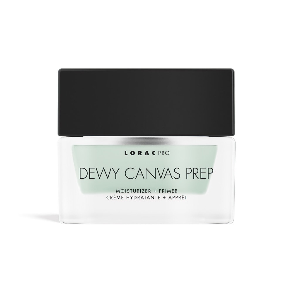lorac Dewy Canvas Prep Moisturizer + Primer -Iced Pistachio Crème Hydratante et base pour le visage