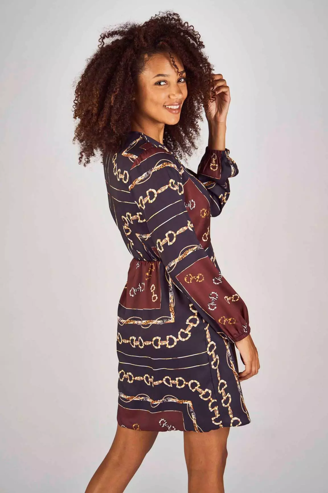 Clouds Of Fashion Robes Mi Longues Femme couleur bleu