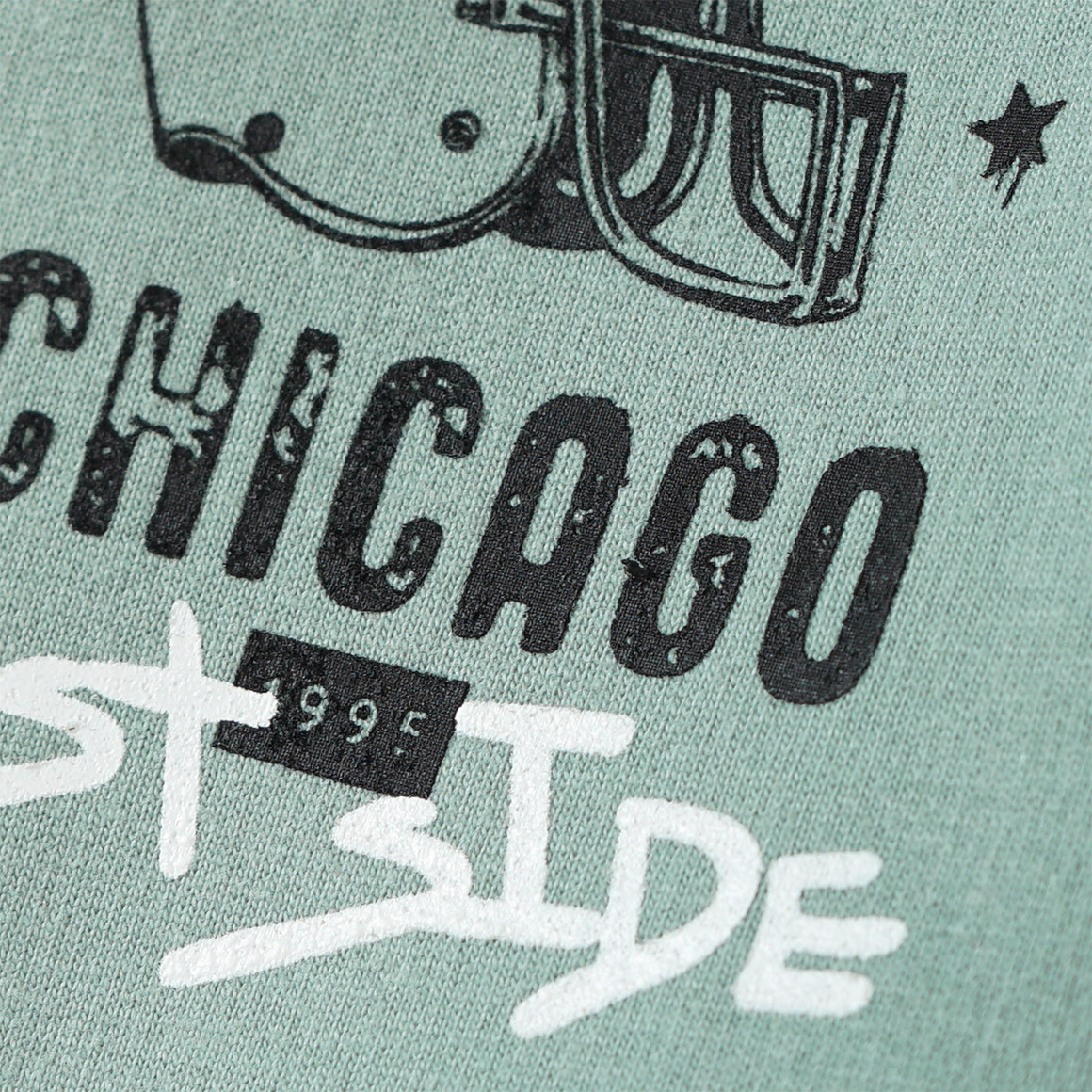 Jungen Sweatjacke mit City-Print