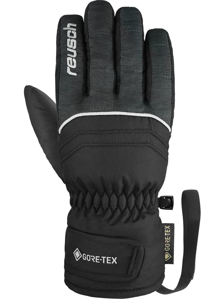 Reusch Fingerhandschuhe Teddy GORE-TEX in 7721 black/black melange günstig kaufen