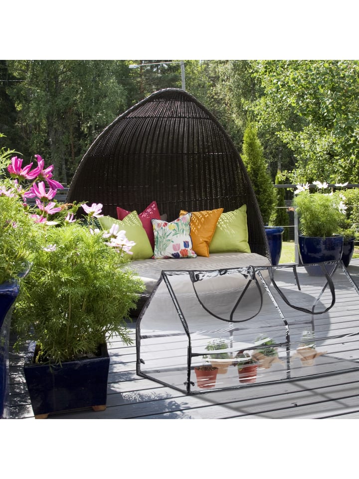 relaxdays Gewächshausaus in Transparent - (B)120 x (H)60 x (T)60 cm günstig kaufen onesize
