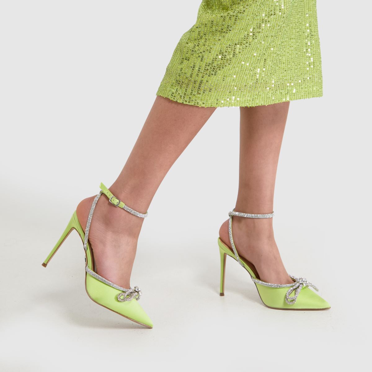 Steve Madden életképes magassarkú lime színben