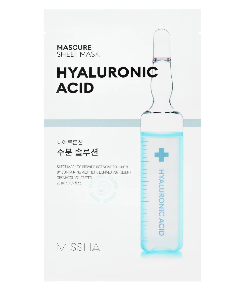 Missha Mascure Hydra Solution maska za lice s hijaluronskom kiselinom