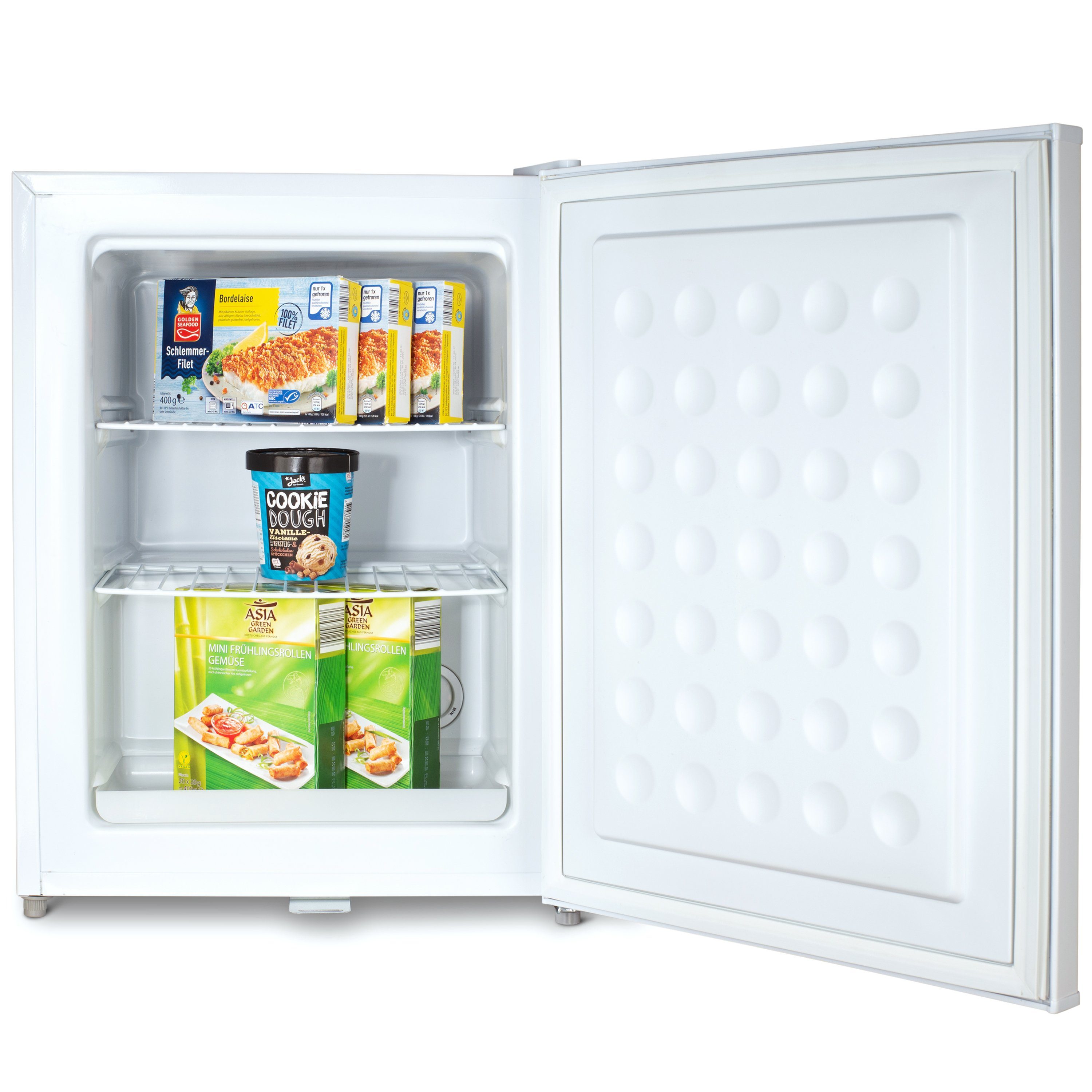 Stillstern Gefrierschrank MGS 42.1, 63.2 cm hoch, 47 cm breit, Mini Gefrierschrank mit Schloss 42L
