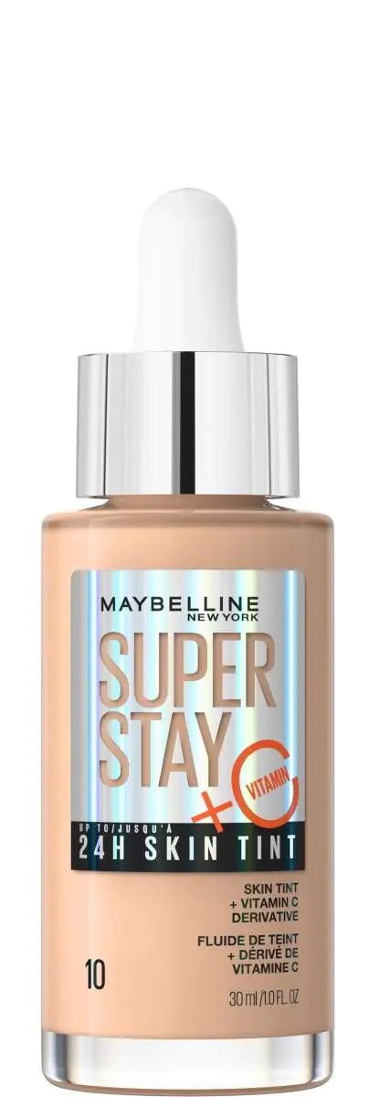 „Maybelline Super Stay 24H Skin Tint“ ilgai išliekantis šviesinantis makiažo pagrindas, 10 vnt.