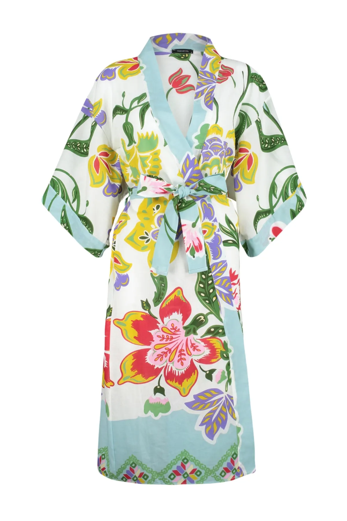 Trendyol Collection  Kimono & Kaftan - Gelb - Regular Fit
