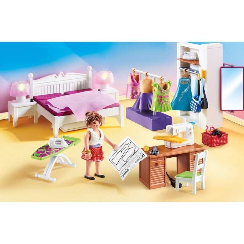 70208 Chambre avec espace couture Playmobil Dollhouse