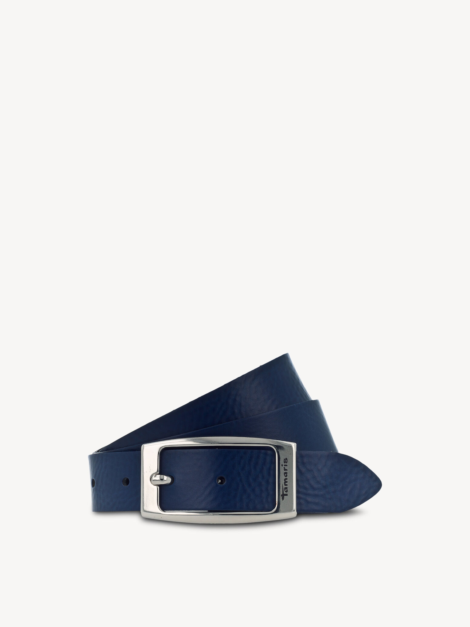 Ceinture en cuir - bleu