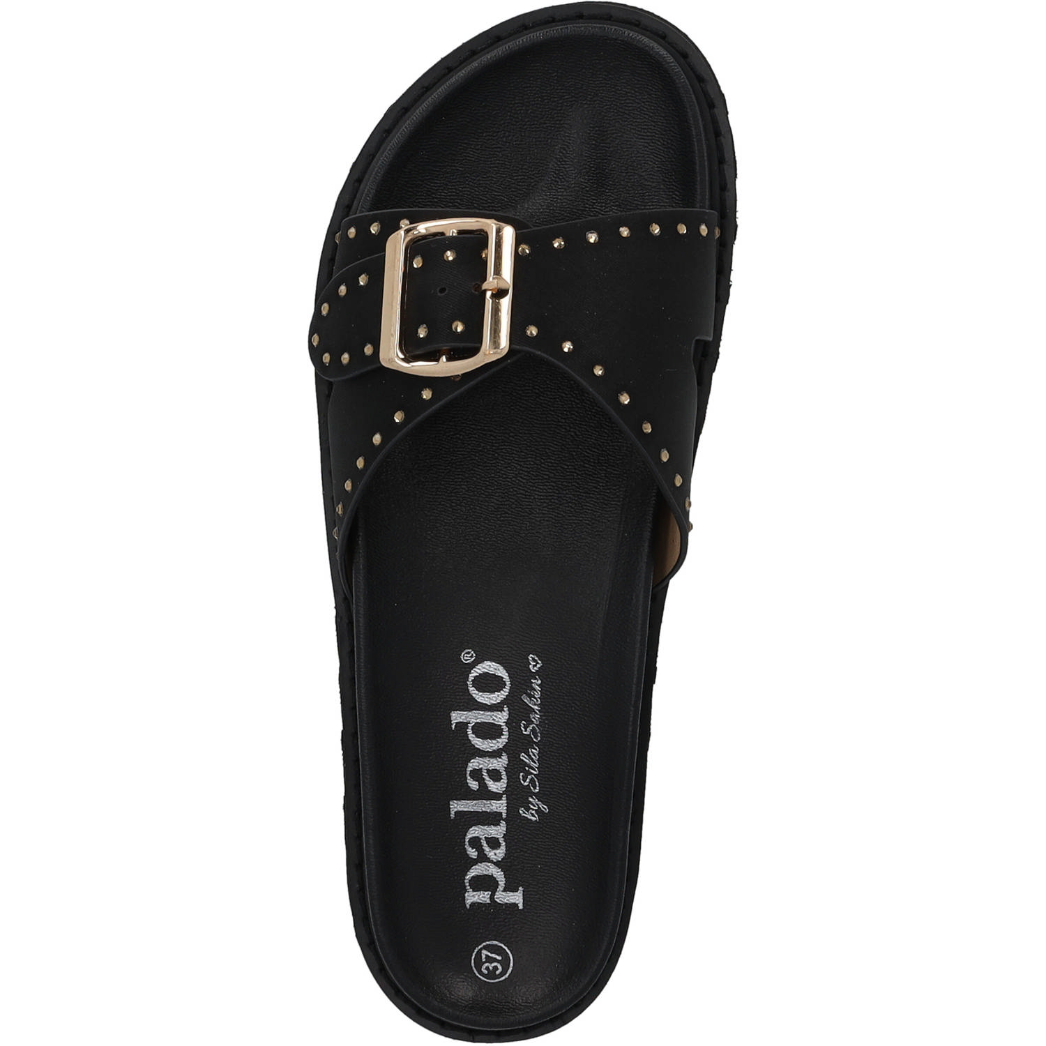 Palado Cirlo by Sila Sahin, Pantoletten & Badeschuhe, Damen, Schwarz