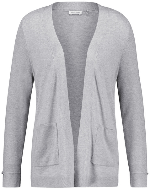 Offener Cardigan aus Feinstrick