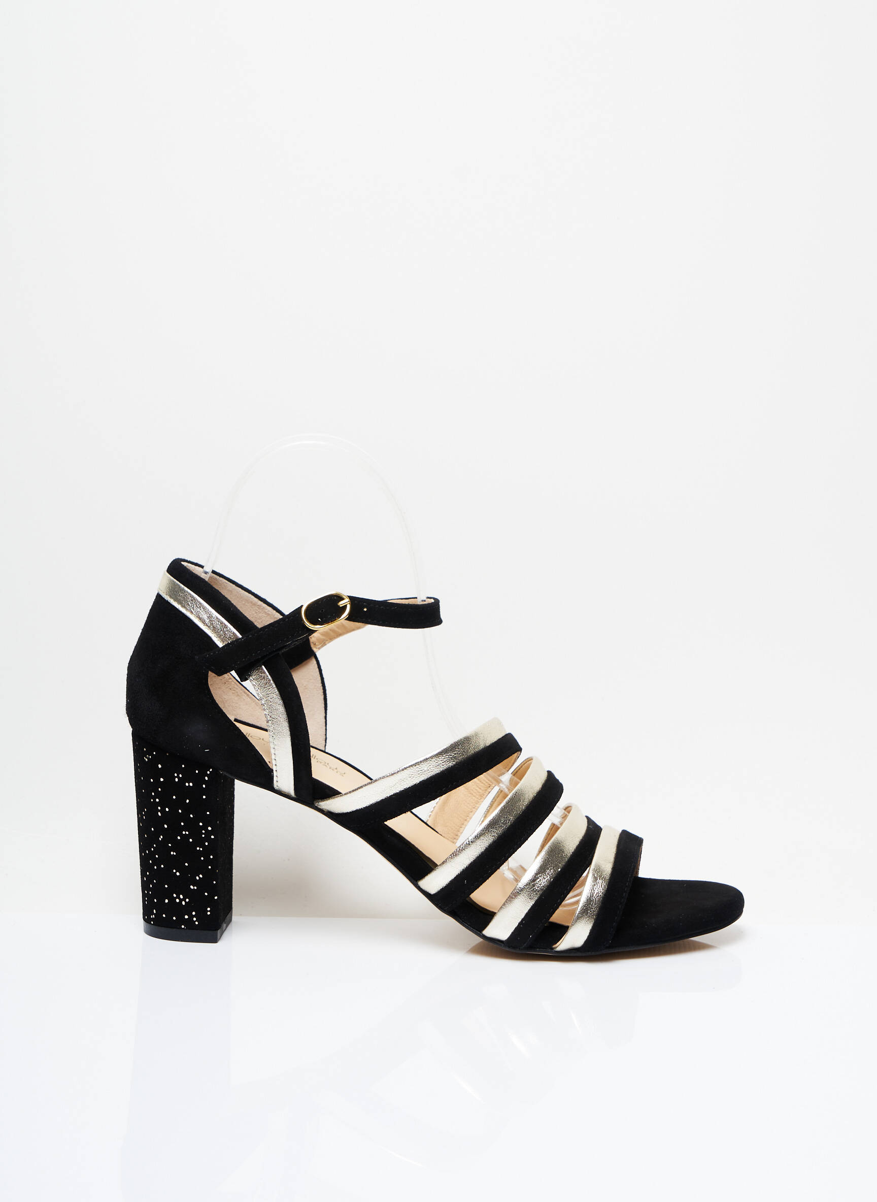 Mellow Yellow Sandales Nu Pieds Femme couleur noir