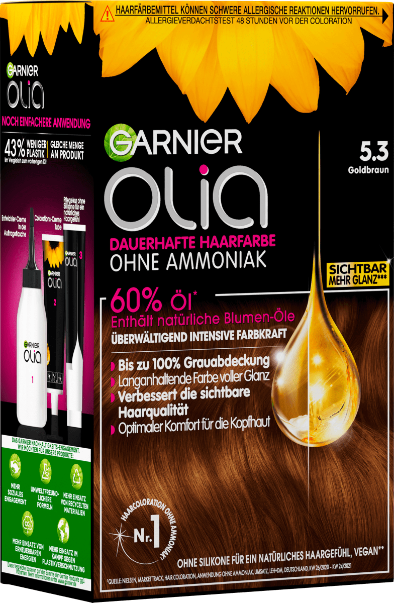 Haarfarbe 5.3 Goldbraun, 1 St