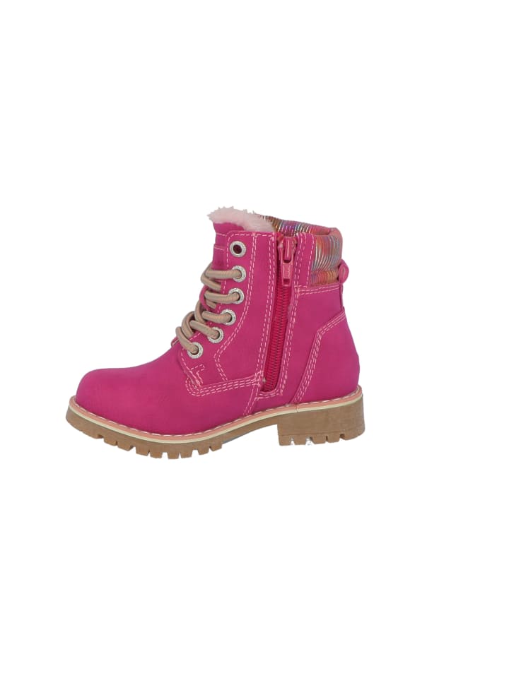 Tom Tailor Stiefel mit Warmfutter in Rosa günstig kaufen