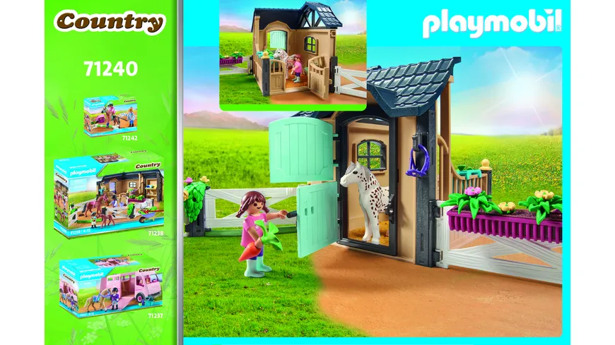 PLAYMOBIL 71240 - Country - Reitstallerweiterung