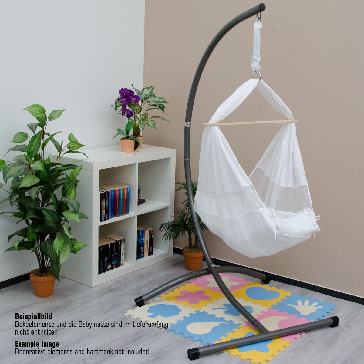 AMANKA 170 cm Baby Federwiegen Gestell
