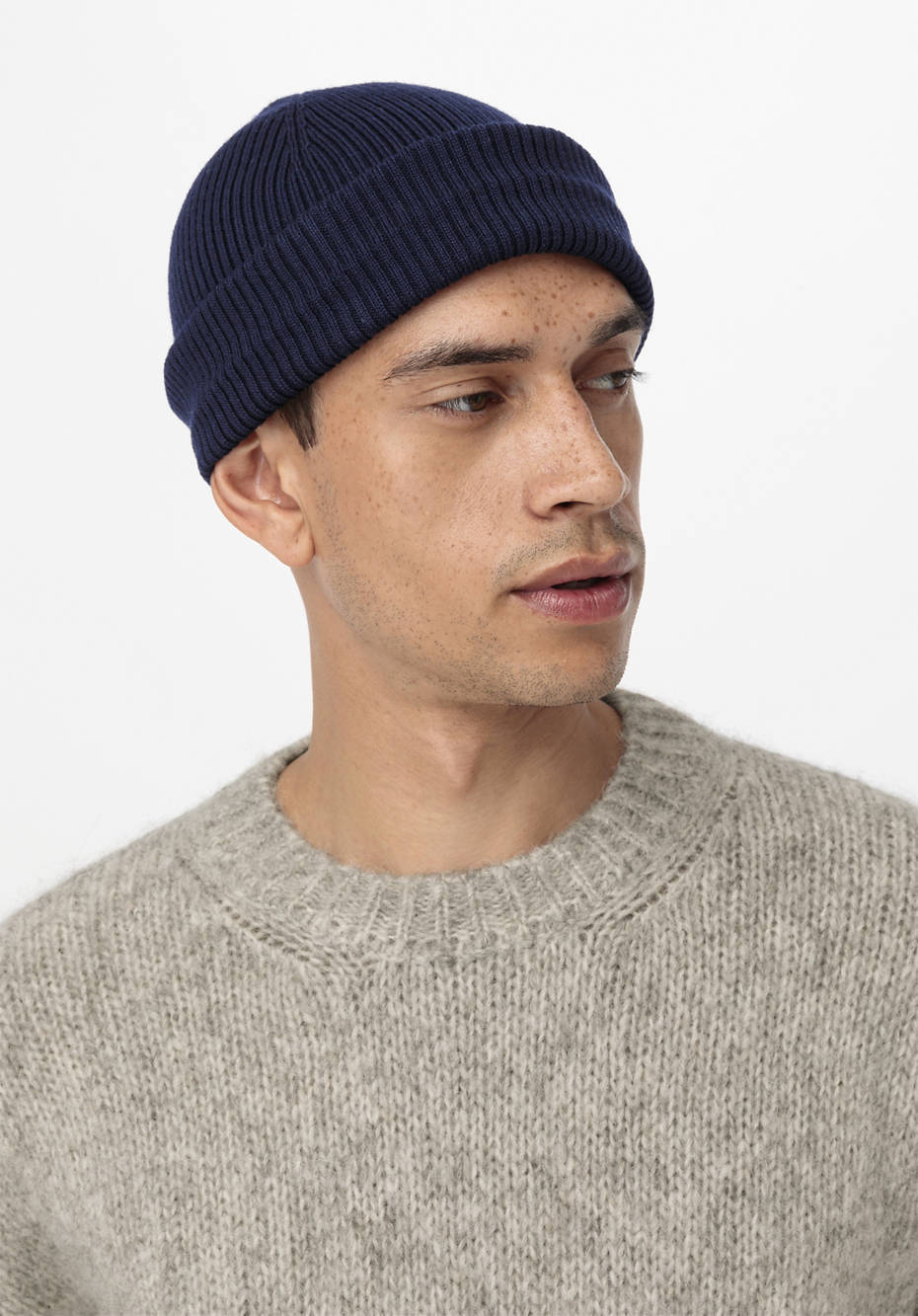 BetterRecycling Strickmütze aus reinem Bio-Merino