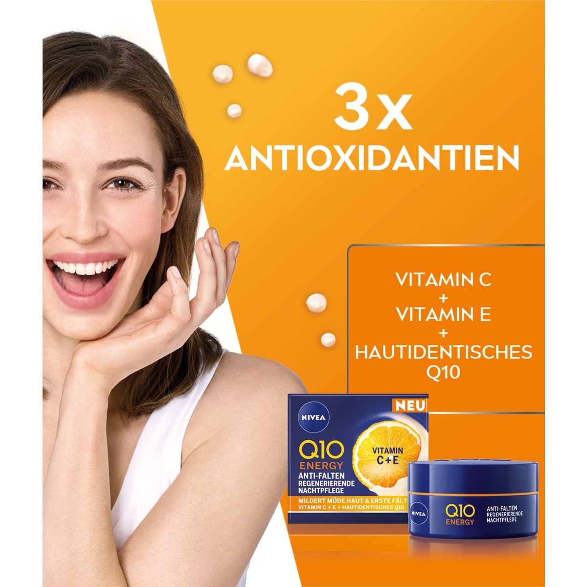 Q10 ENERGY Anti-Falten Regenerierende Nachtpflege
