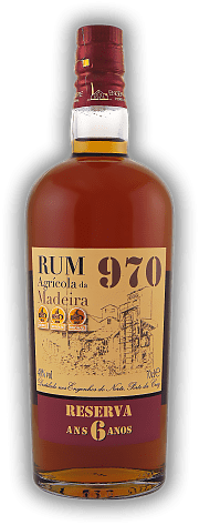 Engenhos do Norte Agricola da Madeira Rum 970 Reserva 6 Anos Engenhos do Norte Agricola da Madeira Rum 970 Reserva 6 Anos  Alter 6 J. - 0,7	 Liter - Vol 40%
