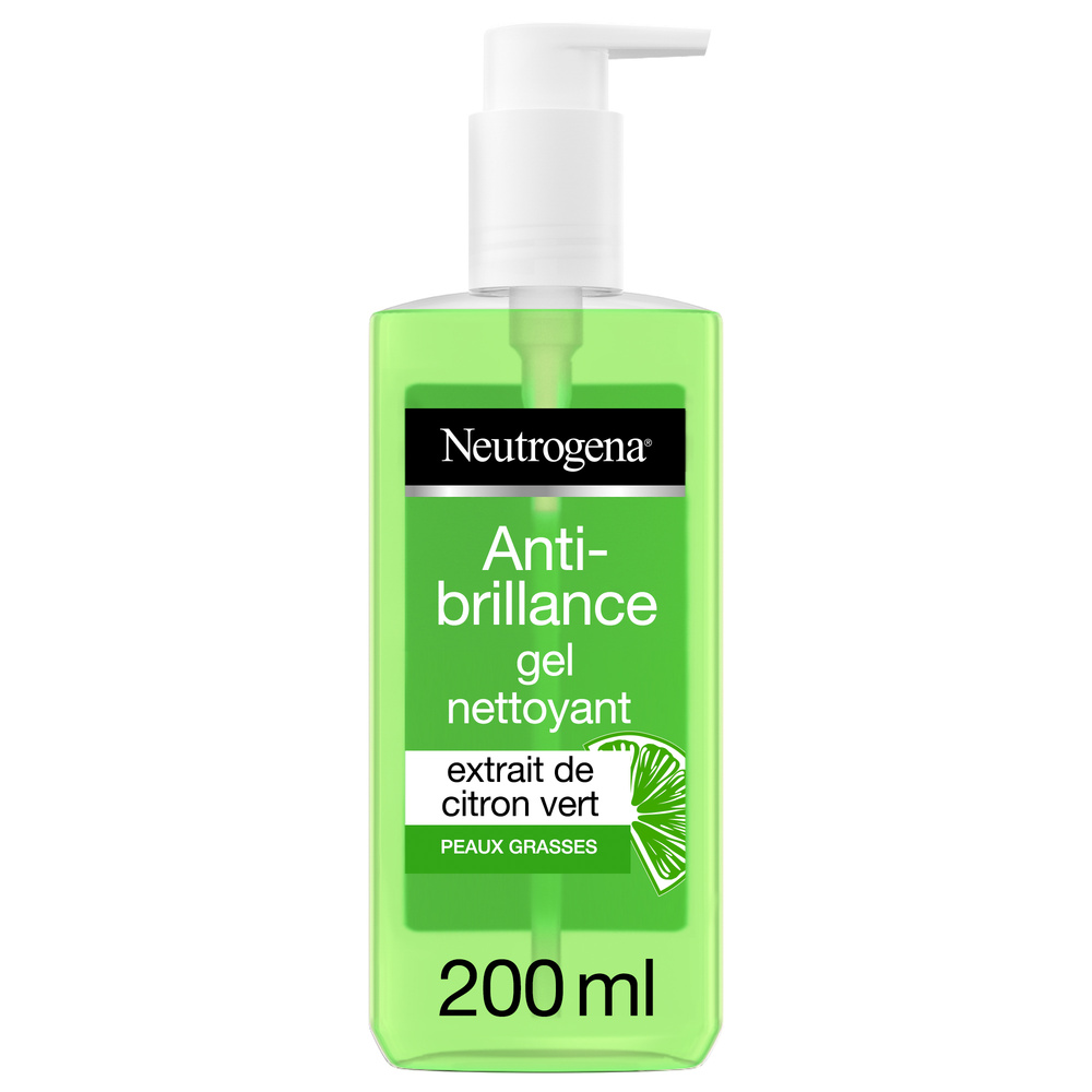 neutrogena Gel oyant Visage, Soin Visage Anti-Brillance, Citron Vert, 200ml Soin visage