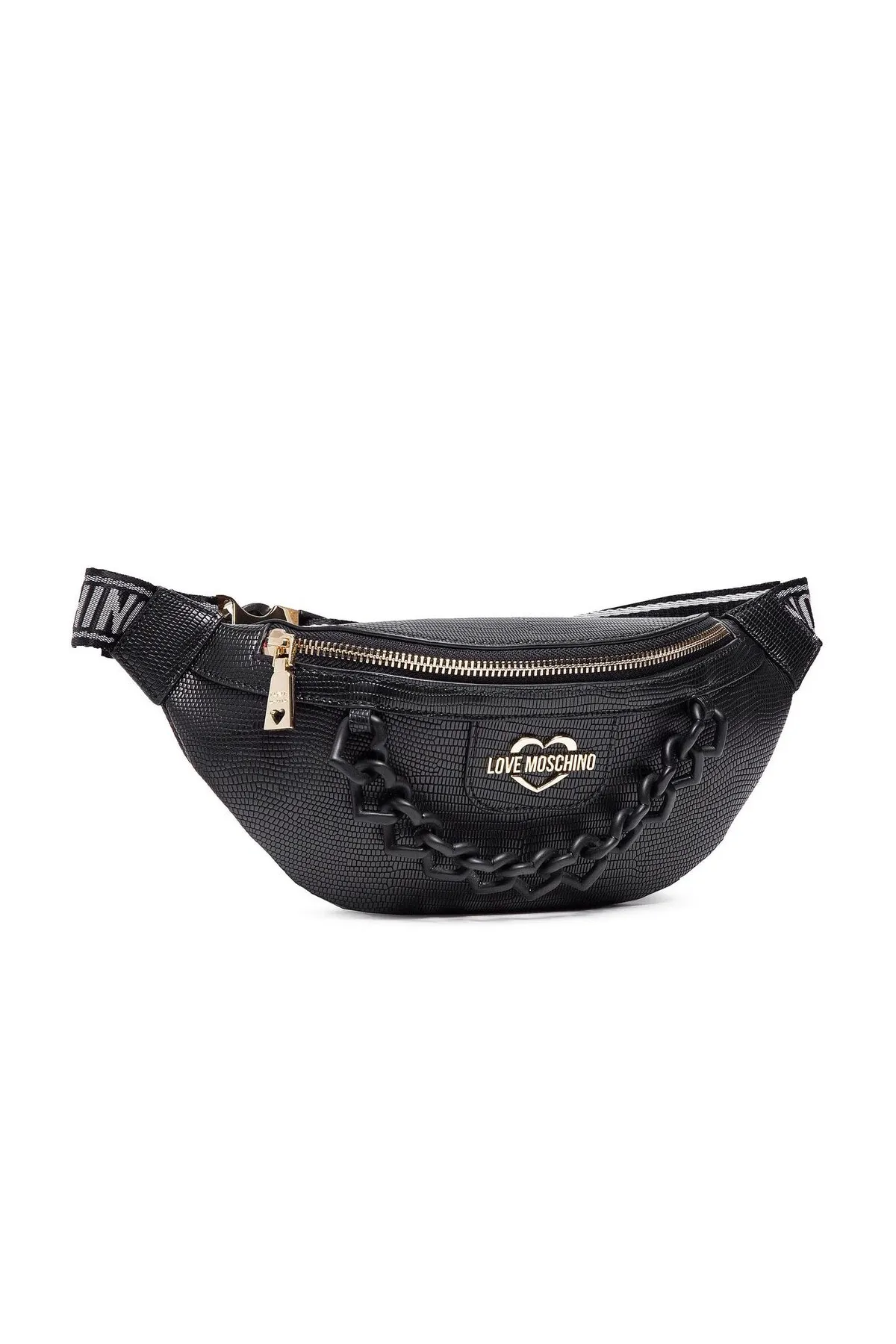 Love Moschino  Schwarze Damen-Taillentasche