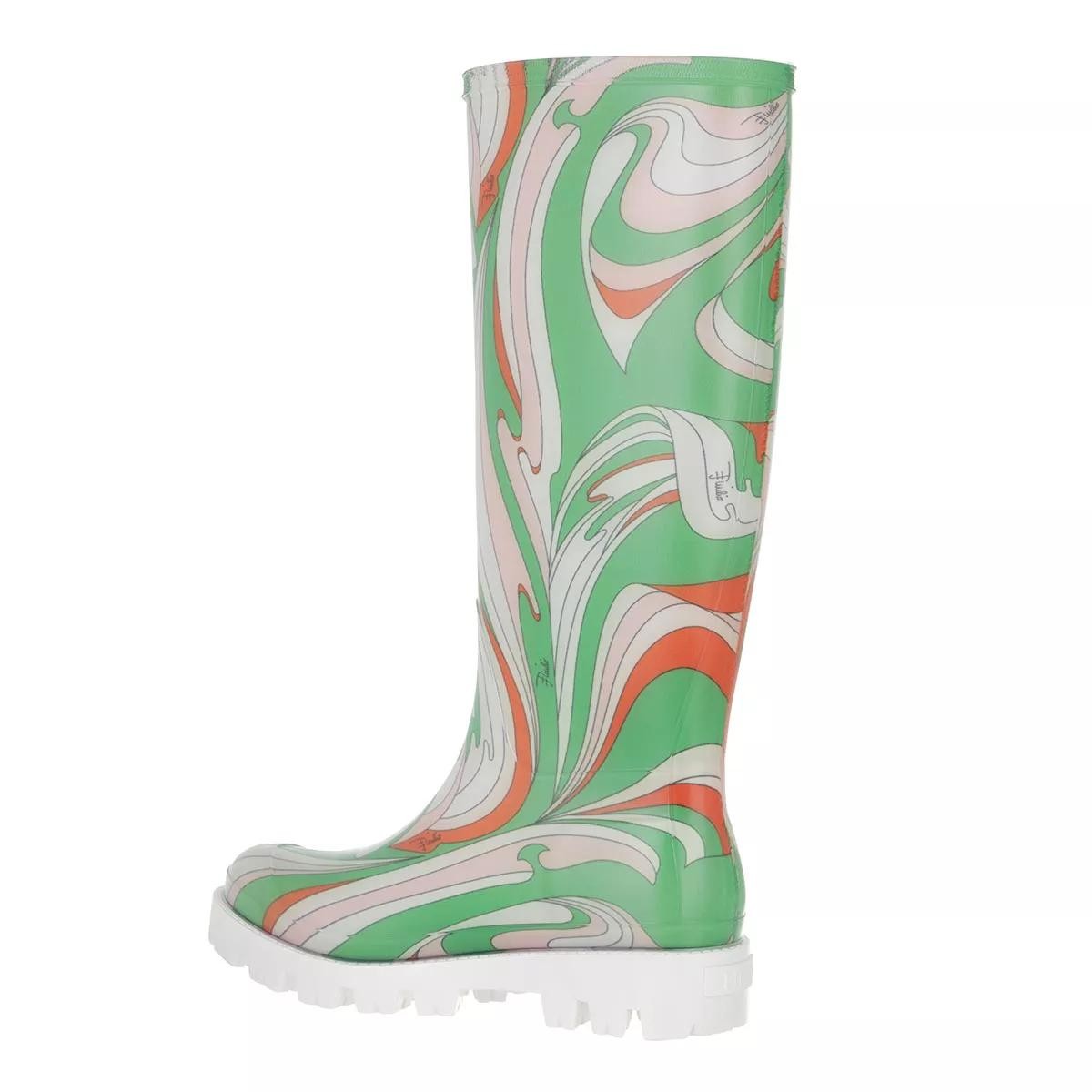 EMILIO PUCCI Stiefeletten bunt Regenstiefel
