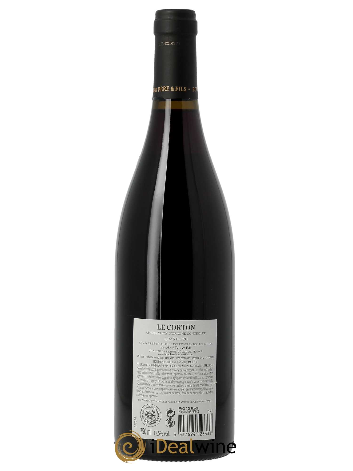 Corton Le Corton Bouchard Père & Fils (CBO à partir de 6 BTS) 2021 - Lot de 1 Bouteille