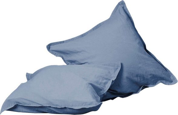 Kissenbezüge Kissenbezug Stone Washed, Primera (2 Stück), mit Stone-Washed Optik