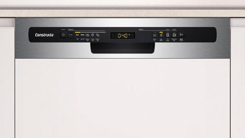 Constructa teilintegrierbarer Geschirrspüler, CB5IS01ITE, 12 Maßgedecke, XXL-Geschirrspüler