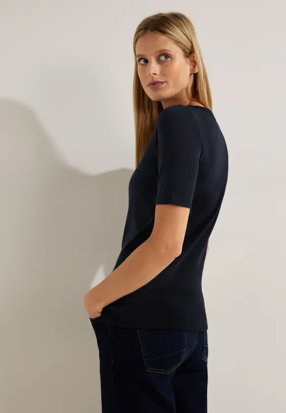 CECIL T-Shirt in Unifarbe