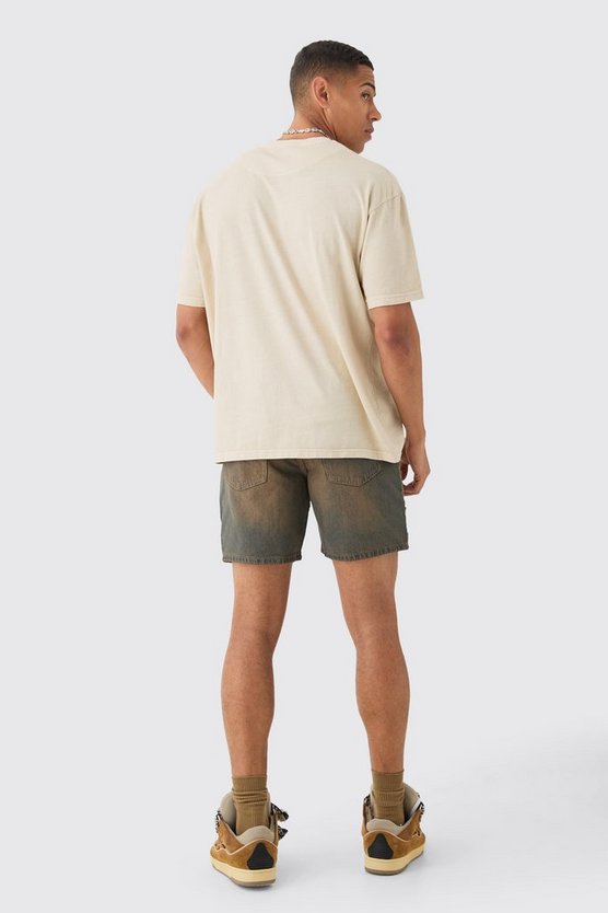 Oversize T-Shirt mit Tasche